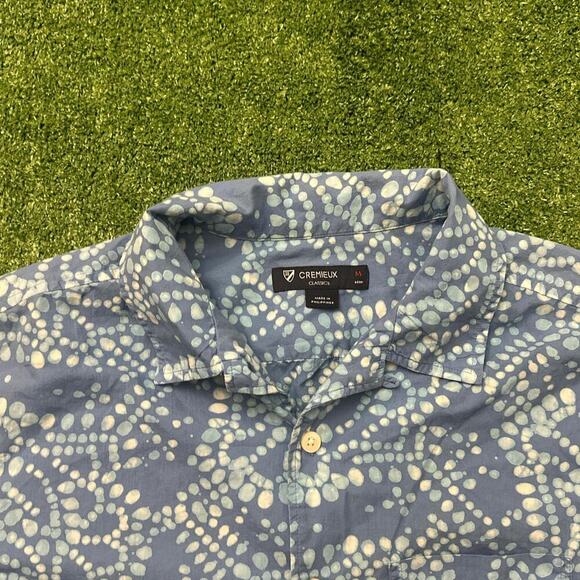 Cremieux Classics Blue Button-Up Shirt - Picture 2 of 5
